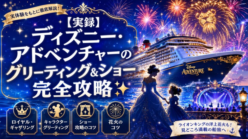 ディズニーアドベンチャー・ショーガイド01