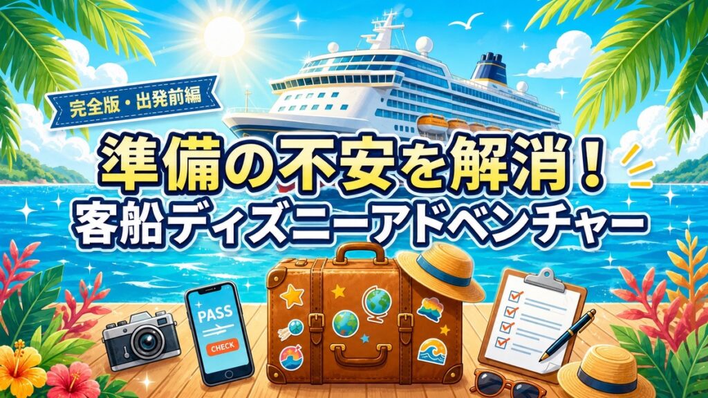 ディズニーアドベンチャー準備完全版01